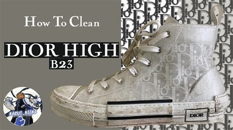 how to clean dior b23|HOW.